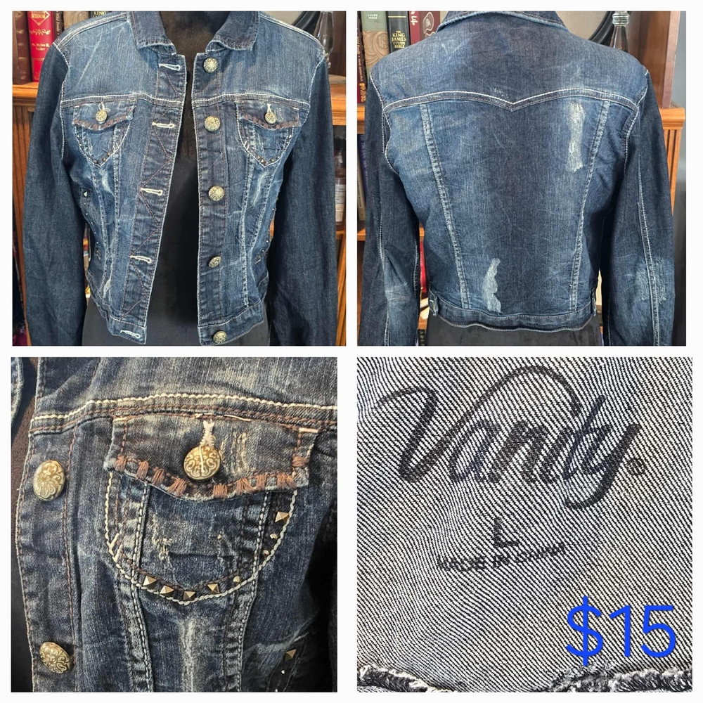 Vanity Women's Classic Blue Jean Jacket